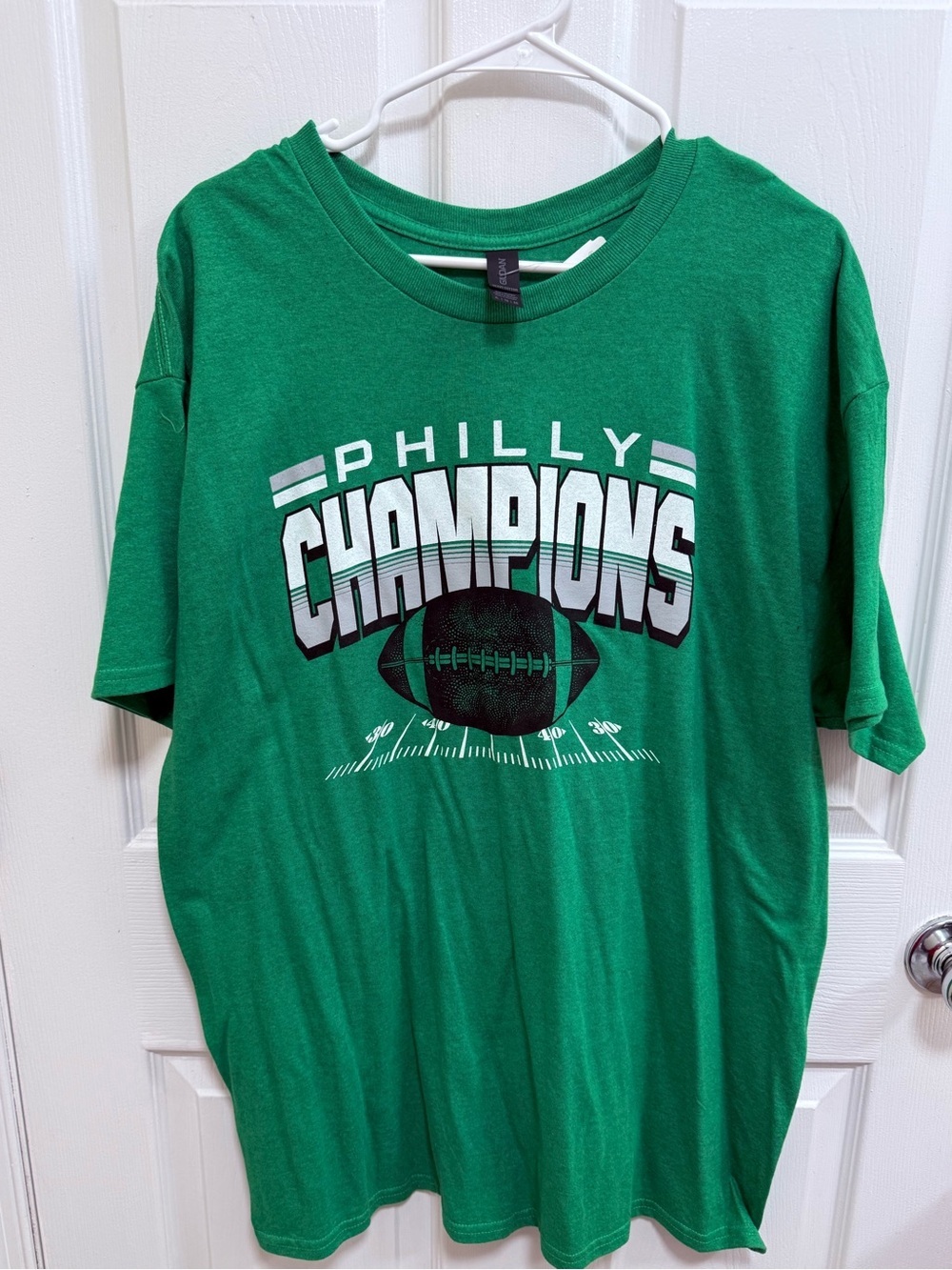 NWT Philadelphia Eagles “Philly Champions” Green T-Shirt, Size XL